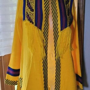 Vintage ORGANICALLY GROWN Arpeja Fringe Sweater